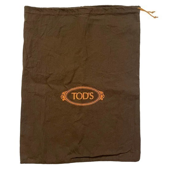 Tod's Brown Drawstring Dust Bag 11.25”x 14.5” - Picture 1 of 3